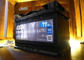Akumulator77Ah 760A Exide Premium