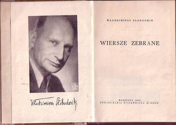 (5979) WIERSZE ZEBRANE – WŁODZIMIERZ SŁOBODNIK