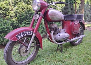 Motocykl JAWA 175 model 356 rocznik 1959 CAŁKOWITY ORYGINAŁ