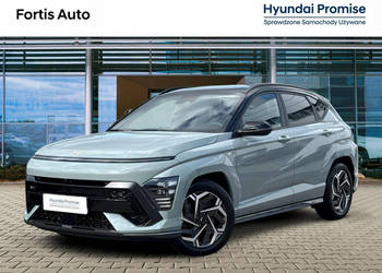 Hyundai Kona 1.6 T-GDi 198KM Automat 7DCT 4WD Salon PL Serwis ASO N-LINE F…