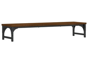 Podstawka pod monitor brązowy dąb 85x23x155 cm WM-834009