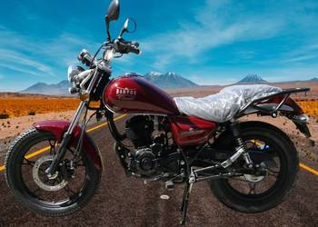 Motocykl Barton Classic 125 czerwony