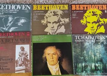 Beethoven, Czajkowski na płycie winylowej
