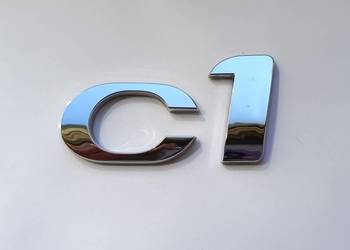 Napis emblemat Citroen C1 I 12-14r