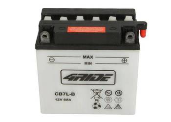 Akumulator motocyklowy 4 RIDE CB7L-B 12V 7Ah 124A (Kwasowy, Prawy+)