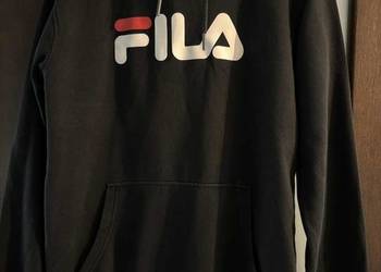 Czarna bluza FILA z kapturem rozmiar M