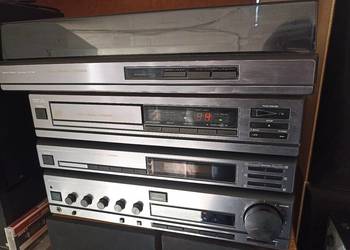 Fisher zestaw audio z kolumnami