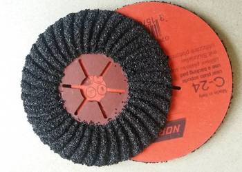 Krążek fibra 127mm gr. 24 SiC kamień CP FLEX do gresu.