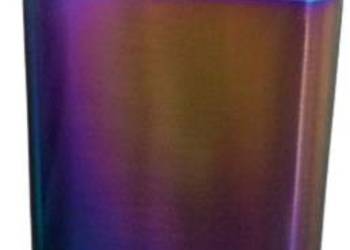 Tęczowa Piersiówka Metalowa ze Stali Nierdzewnej 8 OZ 240 ml Gentelo