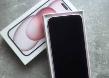 iPhone 15 256GB Pink / Różowy / Stan bardzo dobry