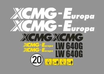Naklejki oklejenie XCMG LW 640G Zamiennik