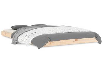 vidaXL Rama łóżka, 120x190 cm, lite drewno sosnowe(SKU:823474)