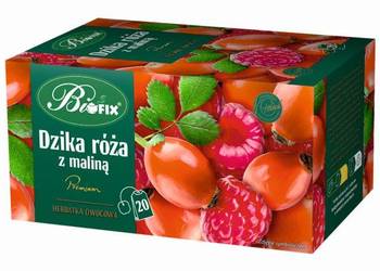 Herbata owocowa Bifix żurawina granat poziomka czarny bez mango malina