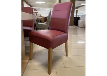 Krzesła Bianco w skórze naturalnej - Producent Meble Pyka