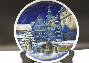 Porcelanowy Talerz Kolekcjonerski Royal Tettau 1979 Marktplatz