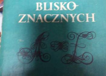 Słownik wyrazów bliskoznacznych