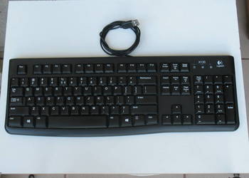 Klawiatura Logitech K120, przewodowa USB