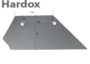 Lemiesz 300hektarów HARDOX 95000683/P części do pługa OVERUM