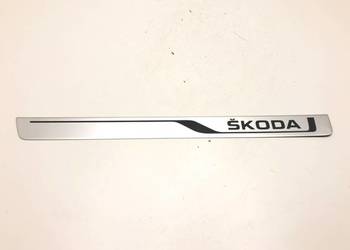 LISTWA PROGOWA LEWY SKODA OCTAVIA III Kombi 5E0853813E OSŁONA PROGU, L