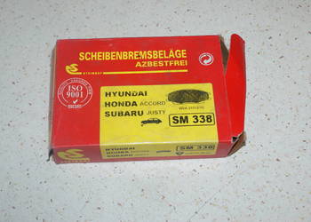 KLOCKI HAMULC. HONDA ACCORD 84-85 Z CZUJ.  21012