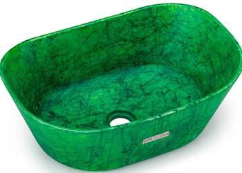 Umywalka 50 cm LIBRA BASIC – HURRICANE zielony