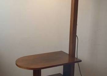 Lampa podłogowa w stylu Art Deco - na kółkach