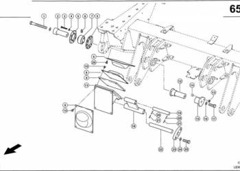 Claas Lexion 600 WKŁAD ŁĄCZĄCY 0007645810 (Amortyzacja osi napędowej do mt…