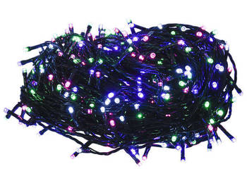 vidaXL Sznur lampek LED, 400 kolorowych, pastelowych diod, 40 m(SKU:343212)