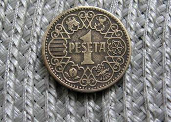 Hiszpania 1 Peseta 1944r