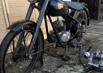 Csepel 125z 1957r  sprowadzony z dokumentami