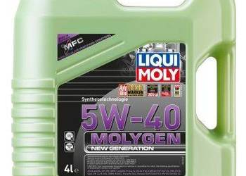 Olej MOLYGEN NEW GENERATION 5W40 4L A3/B4/SN, BMW LL-01 Olej MOLYGEN NEW GENERATION 5W40 4L A3/B4/SN, BMW LL-01