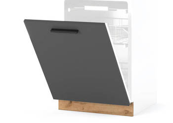 Szafka Kuchenna Front Do Zabudowy Zmywarki 60cm Blande Wotan Szary Mat