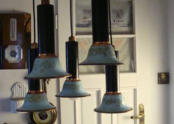 Stylowy lampa kaskadowa z lat 70.