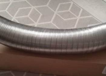 rura do piecyka gietka stal kwasoodporna nierdzewna