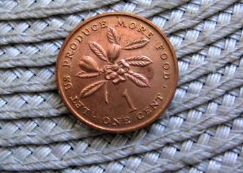 Jamajka 1 Cent 1971r - FAO - Produkujemy Więcej Żywności