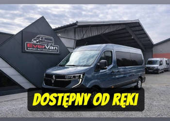 Renault Master max 9 osobowy! 2026r nowy 2lata gwarancji! 2+2+2+3 170KM We…