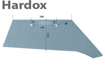 Lemiesz 300ha! HARDOX 27230401/P części do pługa RABEWERK