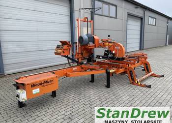 Trak Wood-Mizer LT40 z hydrauliką i korowarką