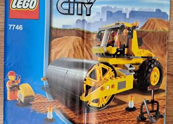 Lego City nr 7746, żółty walec drogowy