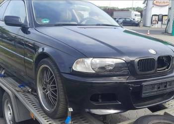 Maska błotnik zderzak drzwi BMW 3 E46 coupe cosmosschwarz 303/9