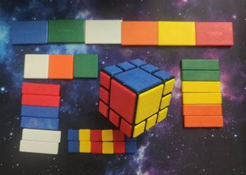 Kostka Rubika CubeTwist Bandaged 3x3 DIY