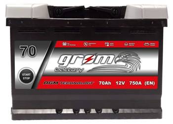 Akumulator 70Ah 760A GROM AGM START&STOP