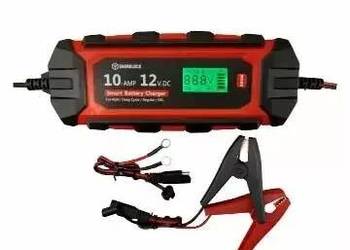 Prostownik Ładowarka Automatyczna 12V 10A Enerblock AGM GEL