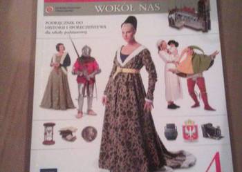 historia wokół nas 4 książki podręcznik aukcje antykwaryczne
