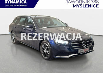 Mercedes E 220 VAT d T 2.0 mHEV 195KM automat 2022 r., salon PL, I właścic…