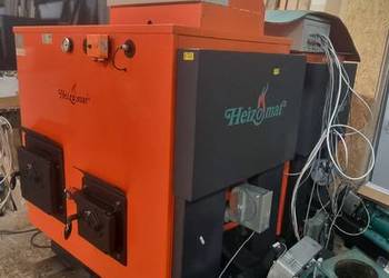 Piec na trociny Heizomat HSK-RA 75kW  bio paliwo.