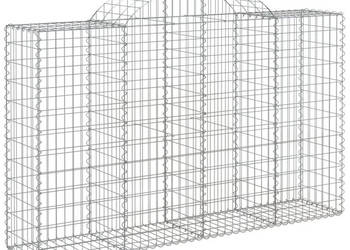 Kosze gabionowe 25 szt 200x50x120/140cm galwanizowane żelazo WM-3146357