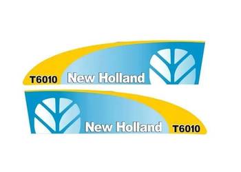 Naklejki oklejenie naklejka - NEW HOLLAND T6010 Zamiennik