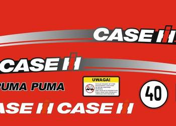Naklejki Case Puma 215 i inne modele super mocne zamienniki