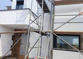 Tynki maszynowe gipsowe hybrydowe